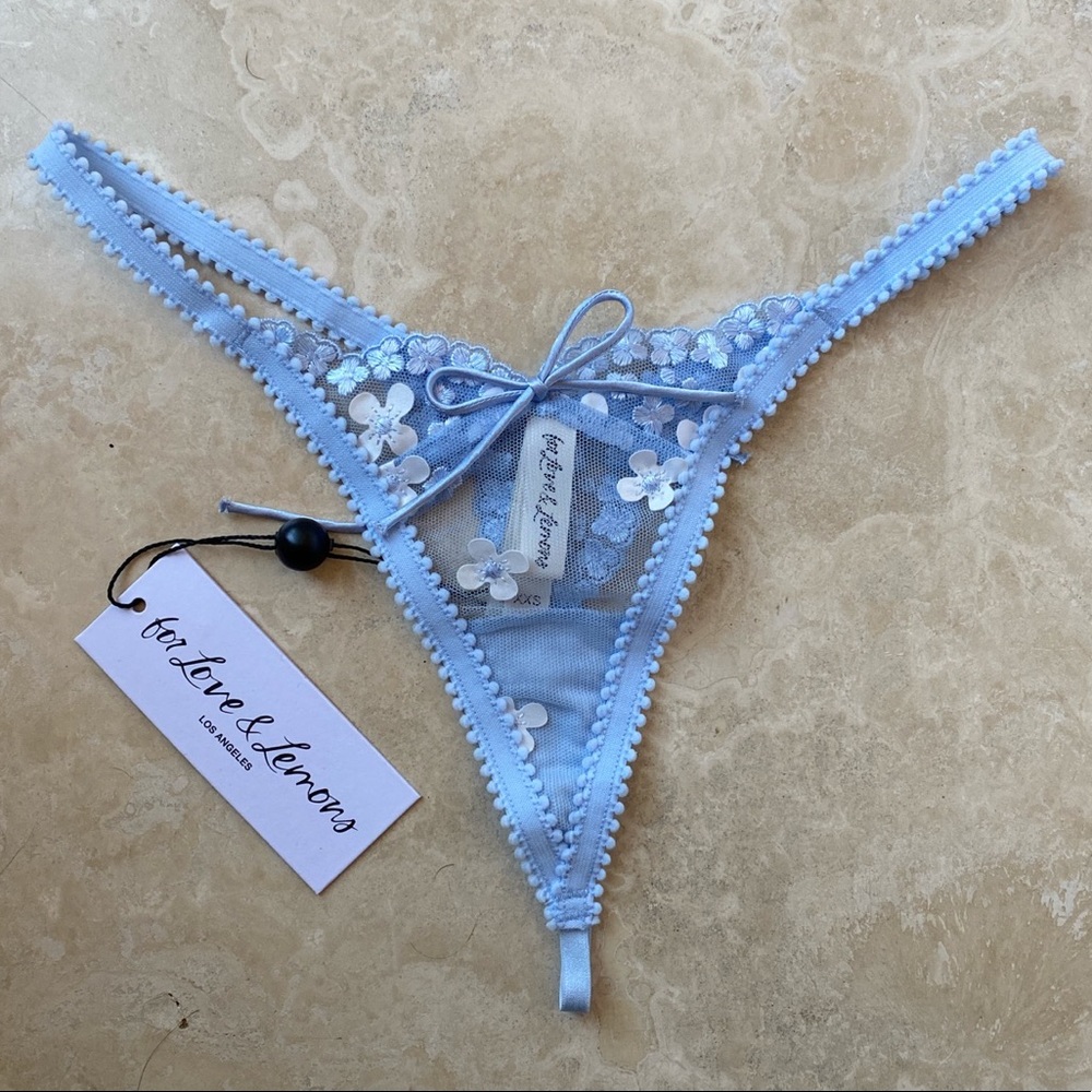 Sold For Love And Lemons Daisy Embroidered Panty
